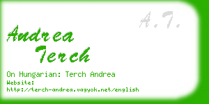 andrea terch business card